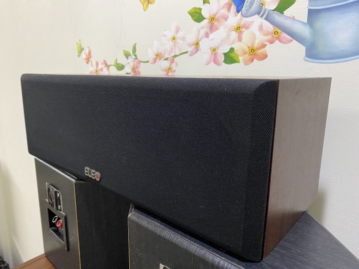 德國品牌 ELEO C170S 中置喇叭 雙5吋低音 秦漢社代理 同HECO 功能正常 100W~ 台灣製造