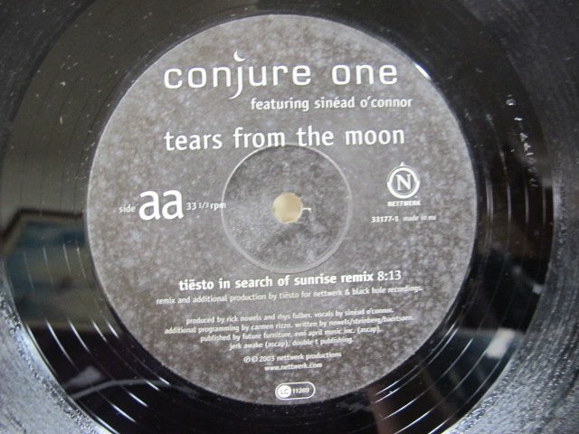 二手舖 NO.3940 黑膠 西洋 CONJURE ONE - tears from the moon