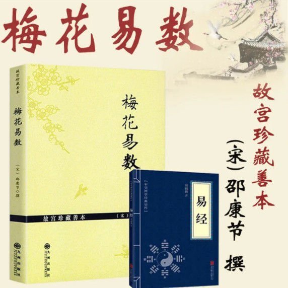 ~甄選百貨現貨 故宮珍藏善本梅花易數邵雍梅花易數圖解邵子易數全集非白話解精解-