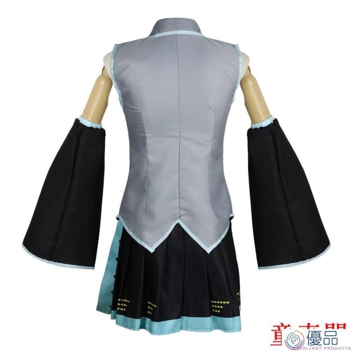 優品 Originaljk 制服套裝兒童 cosplay服裝 表演服 萬聖節 初音未來VOCALOID動漫cos服MIKU公式服初音