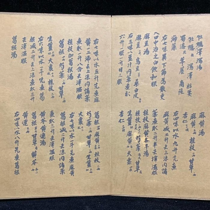 加厚仿古套書《宮廷御醫秘方》四本 材質：宣紙：90尺寸：長28cm寬19cm厚16cm，單本厚3111 古玩雜項【古鎮街坊】