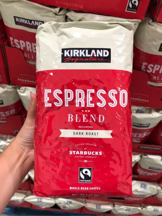 Costco好市多 KIRKLAND 科克蘭 義式深度烘焙咖啡豆 1.13kg  espresso coffee