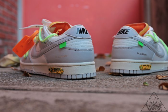 HYDRA】Off-White x Nike Dunk Low The 50 No.43 灰白【DM1602-128