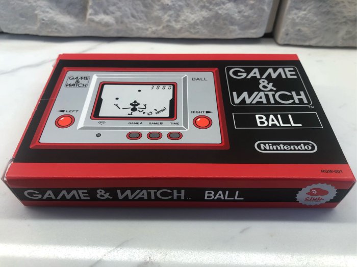 2009 Nintendo 任天堂Game&Watch Ball 復刻版| Yahoo奇摩拍賣