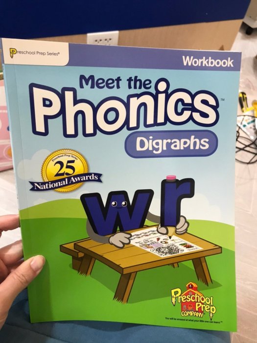 全新 meet the phonics digraphs 小朋友 英文學習書 EEE