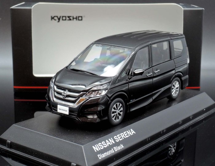 【M.A.S.H】[現貨瘋狂價] Kyosho 1/43 Nissan Serena C27 diamond black