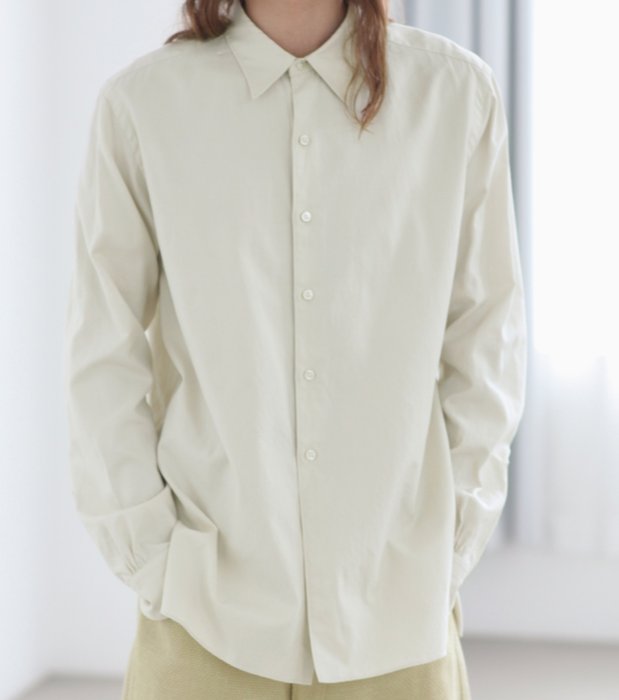 21SS AURALEE FINX SHUTTLE OX SHIRTS IVORY 4號| Yahoo奇摩拍賣