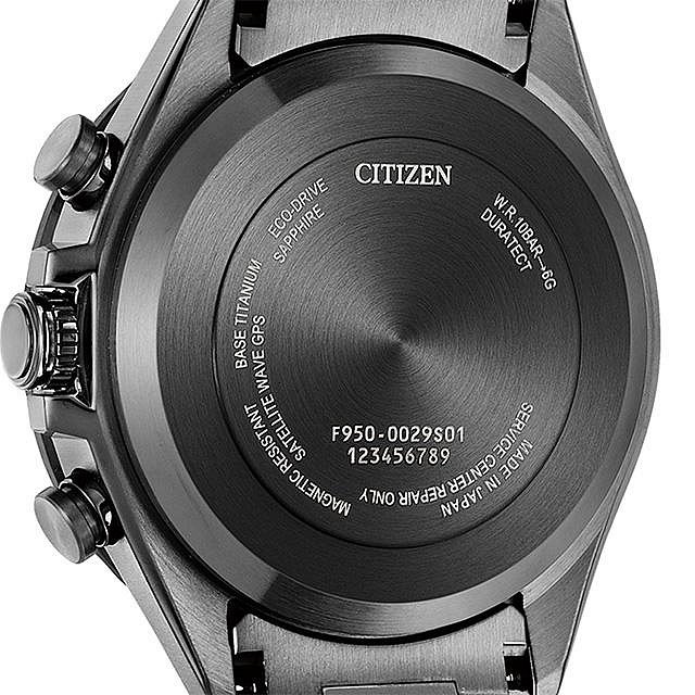 預購 CITIZEN CC4055-65E 星辰錶 手錶 44.5mm ATTESA 光動能 GPS衛星電波 黑色面盤 黑色鈦金屬錶帶 男錶女錶