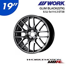 【Power Parts】WORK EMOTION M8R 19" 8.5J 5x114.3 ET38 鋁圈 (GTK)