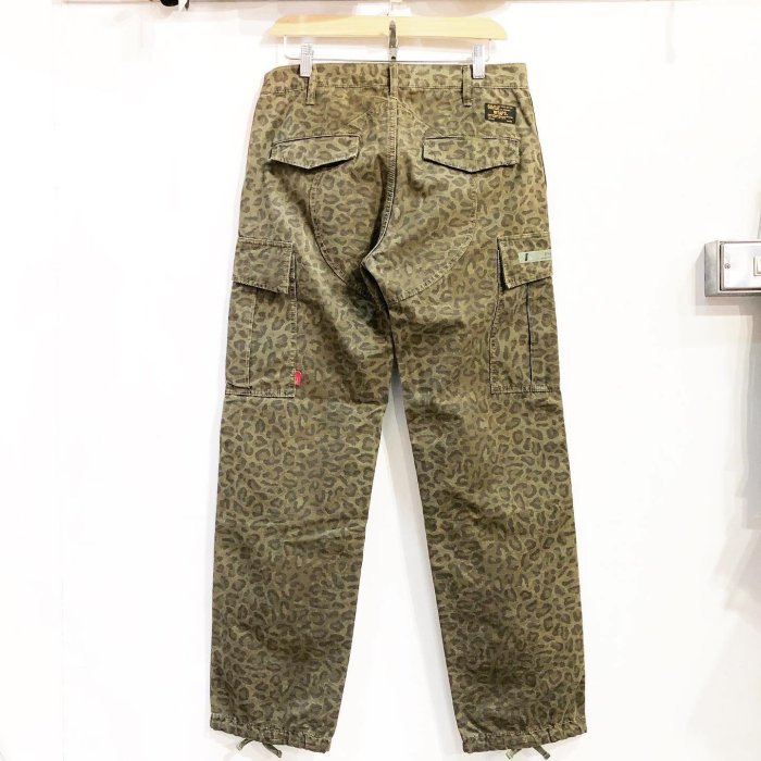 希望商店】WTAPS JUNGLE STOCK 12AW 非目錄款豹紋水洗軍褲| Yahoo奇摩拍賣