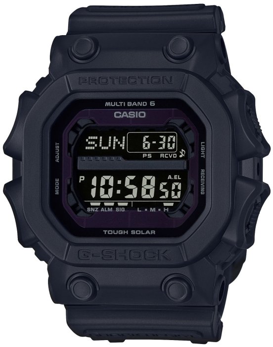 光華.瘋代購[預購] CASIO G-SHOCK GXW-56BB-1 JF 保固一年六局電波錶GX