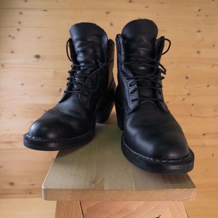 【White's Boots】二手良品《US8.5》黑色牛革 Packers 西部工作靴 9成新以上