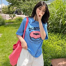 Bellee 正韓  可口甜甜圈短袖棉上衣  (3色)【0528-46】