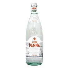 【易油網】ACQUA PANNA 天然礦泉水 義大利 原裝進口 進口水 750ml x 12瓶 玻璃罐 野餐 餐廳高級