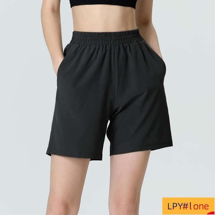 運動短褲寬鬆速乾, 帶口袋跑步健身短褲 FS368M【LPY#lone】