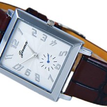 (六四三精品)JIOMA(真品)致薄魅力.超美滿天鉑金式手錶.男錶.18k白金式色澤錶殼.白
