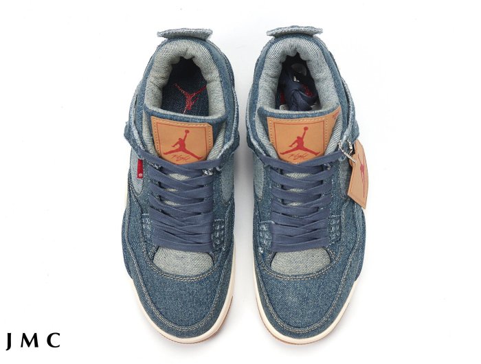 LEVI’S X AIR JORDAN 4 RETRO DENIM 牛仔布 牛仔藍 籃球鞋 男鞋 AO2571-401