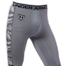 貳拾肆棒球-限定品日本帶回UA Under Armour  職業用迷彩灰滑壘褲/