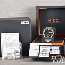 【品光數位】MIDO M0424304405100 海洋之星 200米 潛水錶 機械錶 鈦金錶#119493T