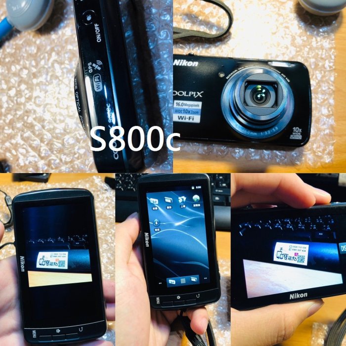 ☆手機寶藏點☆Nikon P300、S800c 數位相機 便宜賣 歡迎貨到付款 聖903