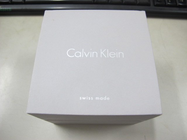 二手舖 NO.2533 原裝正品 Calvin Klein 經典款 ck手錶 簡約皮帶大錶盤