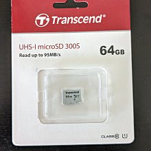 創見Transcend 64G UHS-I microSD 300S 記憶卡