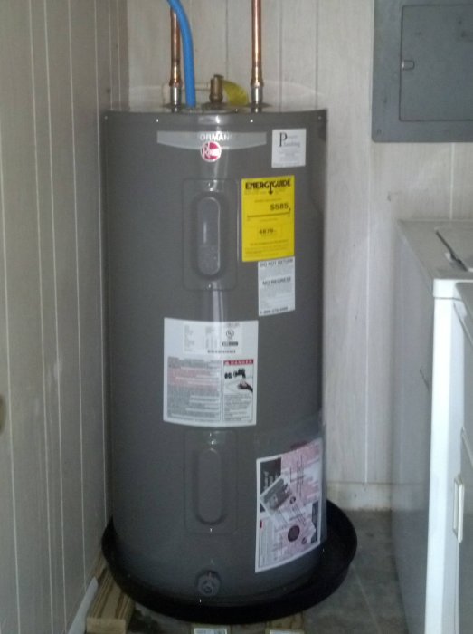 【水電大聯盟 】美國 Rheem 雷姆 82V40-3 儲存式熱水爐 電熱水器 40加侖 三相220v