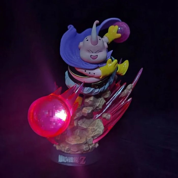 惠美玩品 七龍珠 GK 公仔 2211 魔人普烏 超級賽亞人 爆發波 魔人胖布歐 大招系列 可發光 模型 盒裝