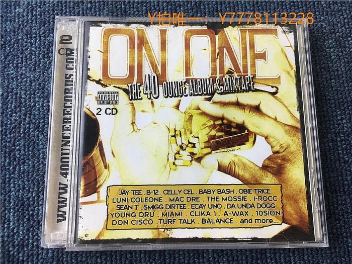 歡樂購～OM拆封 On One The 40 Ounce Album 2cd