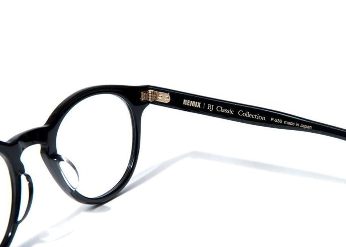 =CodE= REMIX X BJ CLASSIC COLLECTION GLASSES 手工框眼鏡(黑K金)日本 男女