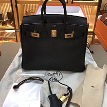 Hermes Birkin 25 Togo 皮 黑金扣 Z 刻 現貨