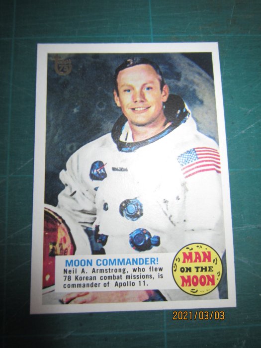 #換新收藏#MAN ON THE MOON~NEIL A. ARMSTRONG~尼爾·阿姆斯壯~1100303~