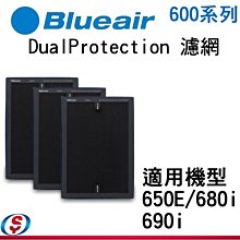Blueair 680i & 690i 專用活性碳濾網(DaulProtection Filter/600 Series