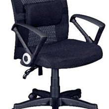 [ 家事達]台灣 【OA-Y173-3】 大型辦公椅(黑網/護腰) 特價 洽談椅 電腦椅