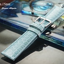 【時間探索】 蕭邦 . chopard 代用純正鱷魚皮高級錶帶 ( 19mm.15mm )