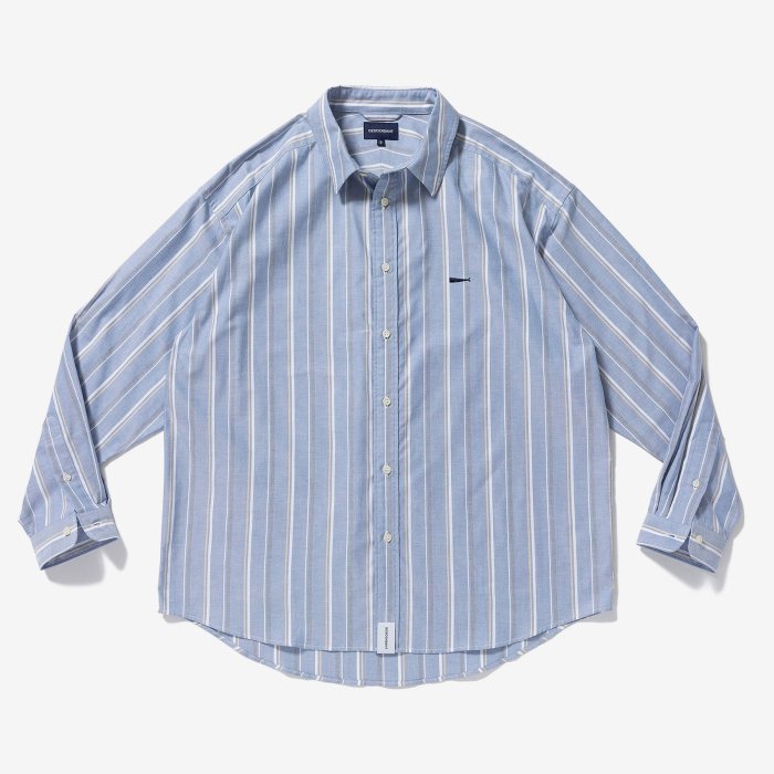 日貨代購CITY】2022SS DESCENDANT OXFORD STRIPE LS SHIRT DCDT襯衫