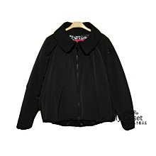 My Closet 二手名牌 MONCLER GAMME ROUGE系列 黑色花苞形雨絨外套