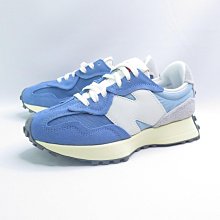 New Balance 327 U327WRA 男女 復古休閒鞋 麂皮 D楦 潟湖藍【iSport愛運動】