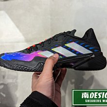 南🔥2023 1月 ADIDAS BARRICADE 網球鞋 避震中底 TPU中足穩定片 男款 黑彩 GY1445