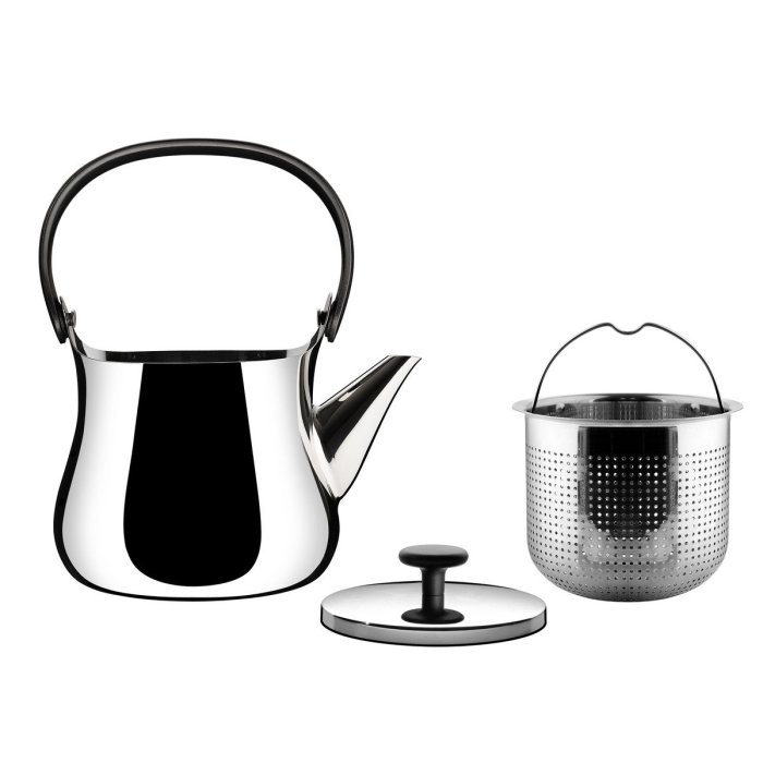 義大利 ALESSI  Cha Teapot / Kettle Teapot  水壺 0.9L 附濾網   義大利空運