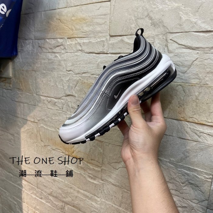 NIKE AIR MAX 97 子彈 銀色 黑銀 銀子彈 銀彈 漸層 反光 氣墊 921826-016