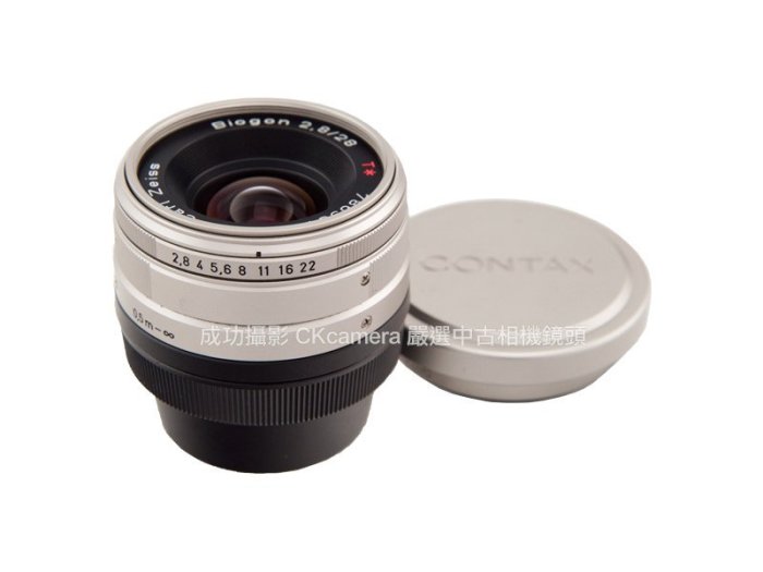 成功攝影Contax Carl Zeiss G Biogon T* 28mm F2.8 中古二手全幅廣角鏡