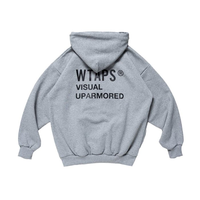 全新現貨WTAPS 22AW VISUAL UPARMORED HOODY COTTON 大字體非目錄帽踢 