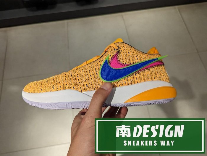 南🔥2023 7月 NIKE LEBRON XX 20 LASER ORANGE LBJ 男款 黃 DJ5422-801