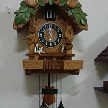 美生活館--全新鄉村風格-- 韓國製造 KAISER CUCKOO CLOCK  桃太郎  木雕 光感咕咕鐘/掛鐘/擺鐘