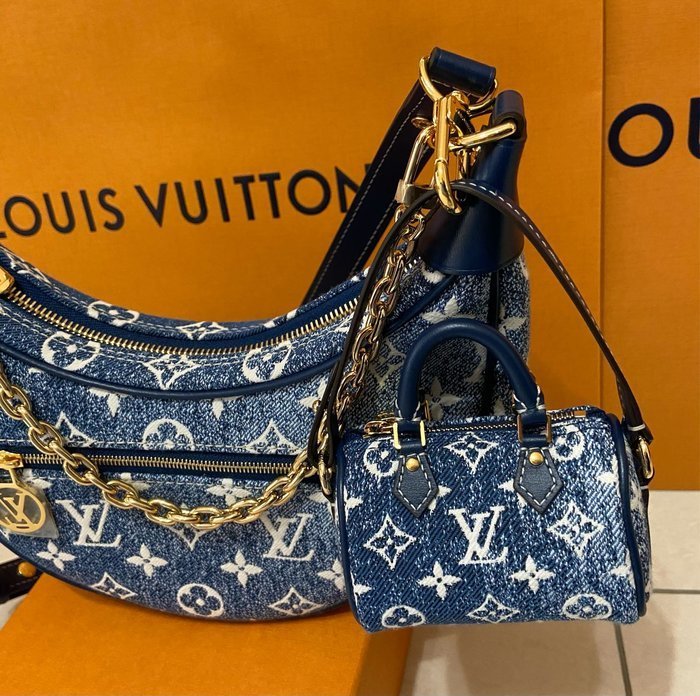 Shop Louis Vuitton MONOGRAM 2022 SS Micro speedy denim bag charm (M00546)  by Kanade_Japan