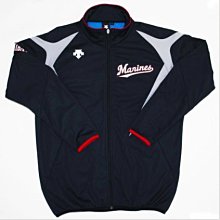 貳拾肆棒球--日本帶回日職棒千葉羅德選手使用式樣Descente 外套