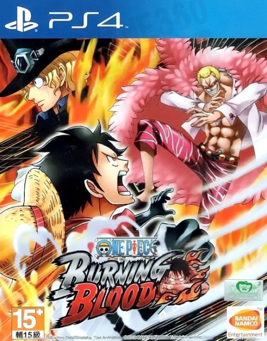 【全新未拆】PS4 航海王 烈血 海賊王 炙血 ONE PIECE BURNING BLOOD 中文版【台中恐龍電玩】