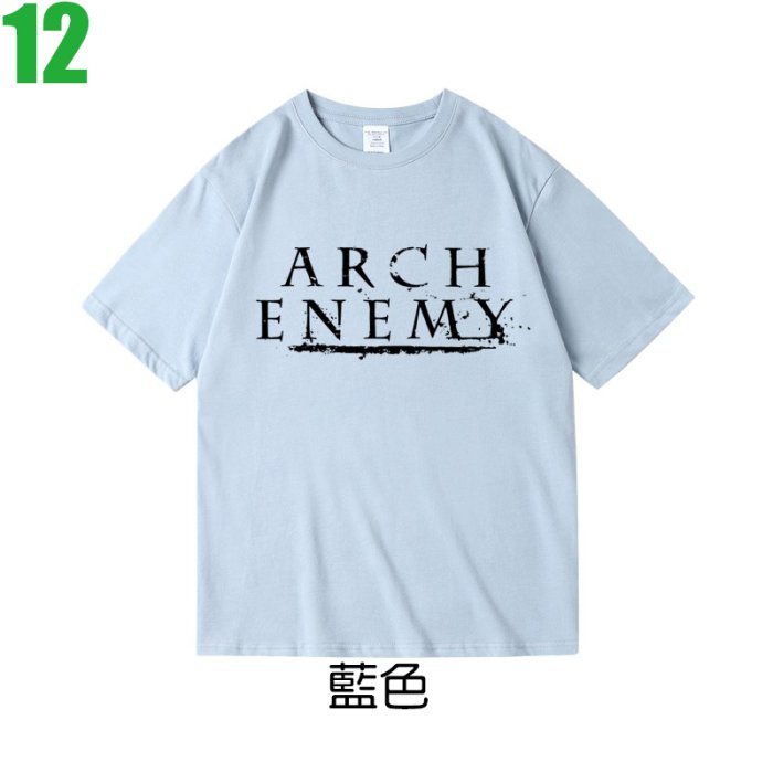 Arch Enemy【罪惡之神】短袖死亡金屬搖滾樂團T恤(共5種顏色可供選購) 新款上市購買多件多優惠!【賣場四】