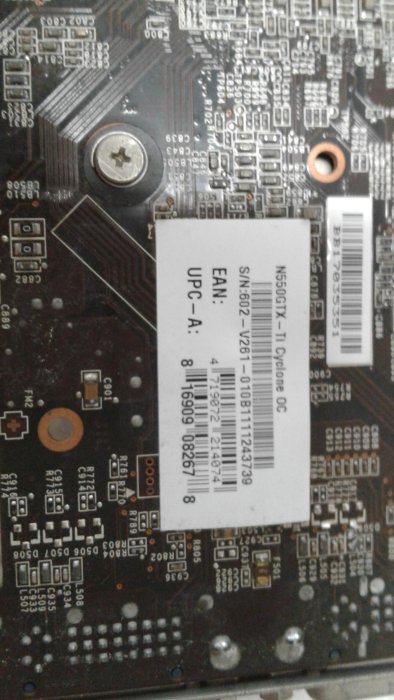 【 創憶電腦 】MSI 微星 N550GTX-Ti Cyclone OC 1GB DDR5 顯示卡 良品 直購價400元